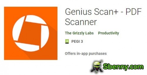 Genius Scan + - Escáner PDF APK