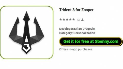 Trident 3 pour Zooper APK