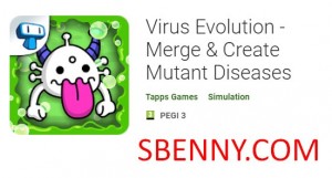 Virus Evolution - Fusionner et créer des maladies mutantes MOD APK