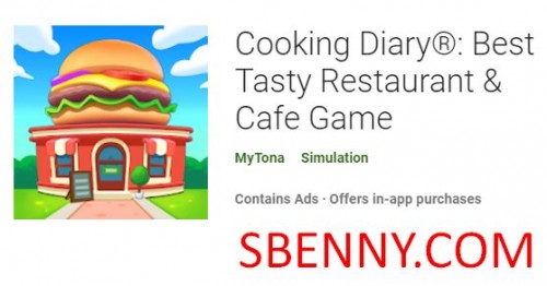 Diário de culinária: o melhor saboroso jogo de restaurantes e cafés MOD APK