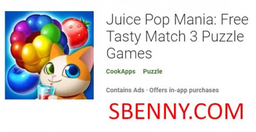 Juice Pop Mania: бесплатные вкусные головоломки 3 в ряд MOD APK