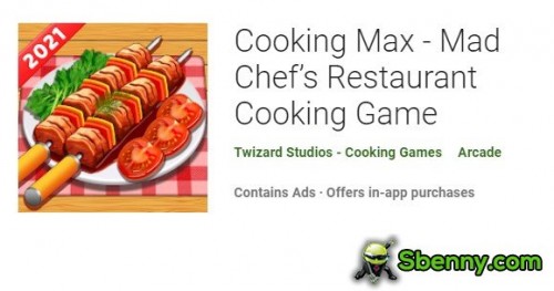 Főzés Max - Mad Chef's Restaurant Főzés játék MOD APK