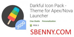 Darkful Icon Pack - Téma Apex/Nova Launcher MOD APK -hoz