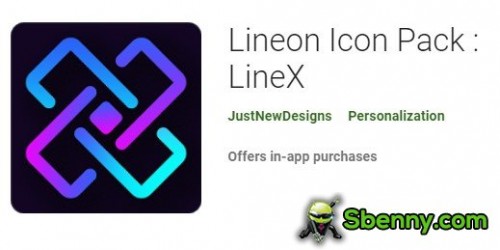 חבילת אייקונים של Lineon: APK של LineX
