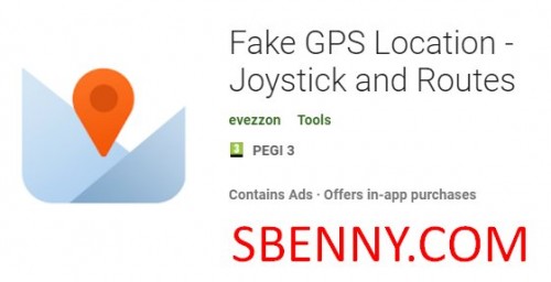 مکان GPS جعلی - Joystick and Routes MOD APK