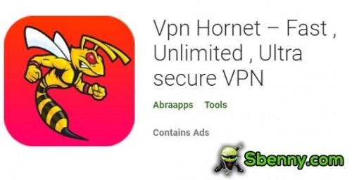 Vpn Hornet - سریع ، نامحدود ، فوق العاده امن VPN MOD APK