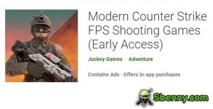 Jeux de tir modernes Counter Strike FPS MOD APK