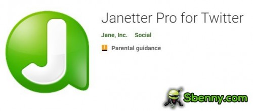 APK-файл Janetter Pro для Twitter