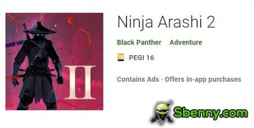 Ninja Arashi 2 MODDÉ