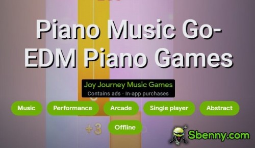 Pianomuziek Go-EDM Piano Games MODDED