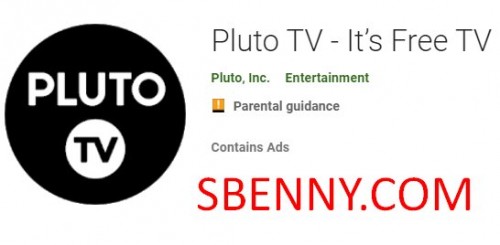 Pluto TV - это бесплатное ТВ MOD APK