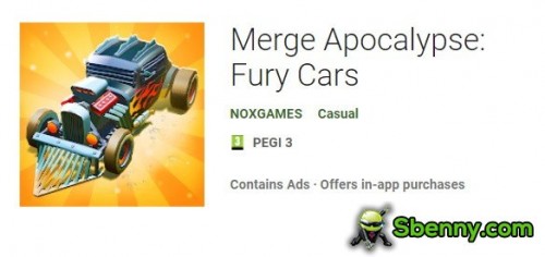 Fusionner Apocalypse: Fury Cars MOD APK