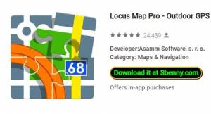Locus Map Pro - уличная GPS-навигация и карты APK