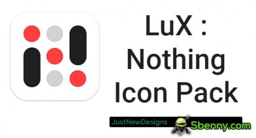 LuX: Nothing Icon Pack MOD APK