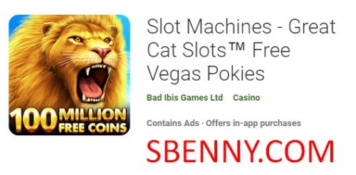 Slot Machines - Great Cat Slots ™ zdarma Vegas Pokies APK