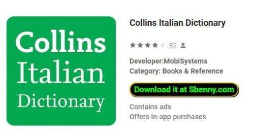 Collins diccionario italiano MOD APK