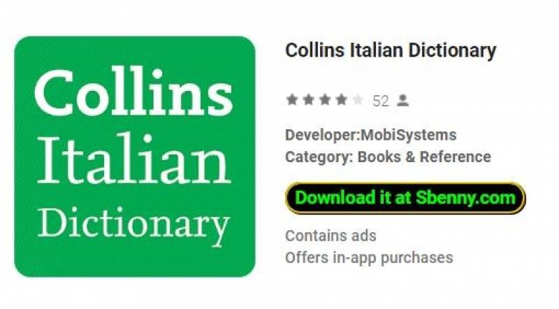 Collins włoski słownik MOD APK
