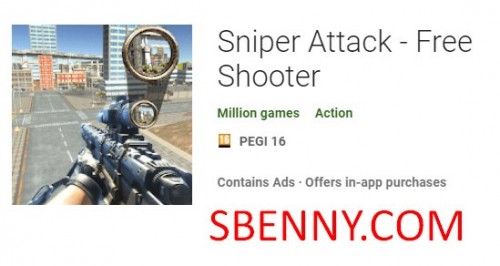 Sniper Attack - Jeu de tir gratuit MOD APK