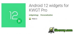 Widgets ta 'Android 12 għal KWGT Pro APK