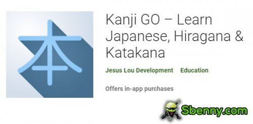 Kanji GO – Apprendre le japonais, l'hiragana et le katakana MOD APK