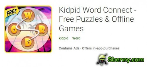 Kidpid Word Connect - Rompecabezas y juegos sin conexión MOD APK