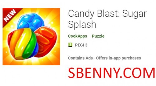 Candy Blast: Sucre Splash MOD APK