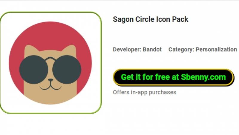 Sagon Circle Icon Pack MOD APK