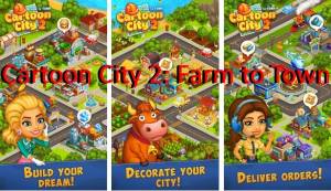 Cartoon City 2: APK do modo Farm to Town