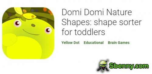Domi Domi Nature Shapes: clasificador de formas para niños pequeños APK