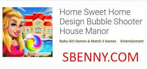 Home Sweet Home-ontwerp Bubble Shooter House Manor MOD APK