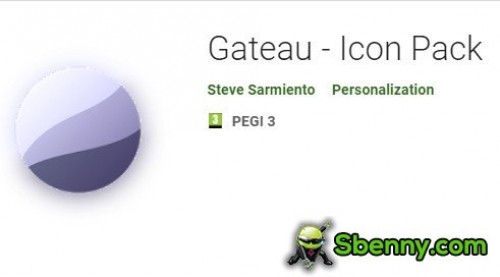 Gateau - Pacchetto icone MOD APK