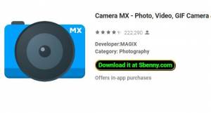Camera MX - Aparat fotograficzny, wideo, GIF i edytor MOD APK