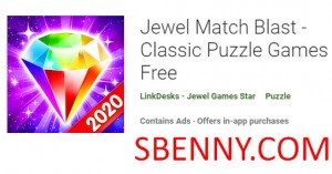 Jewel Match Blast - jogos de quebra-cabeça clássicos grátis MOD APK