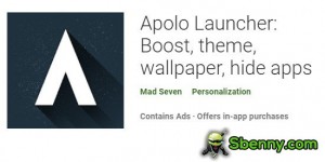 Apolo Launcher: Spinta, tema, wallpaper, ħabi apps MOD APK