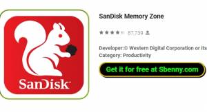 Zone mémoire SanDisk APK
