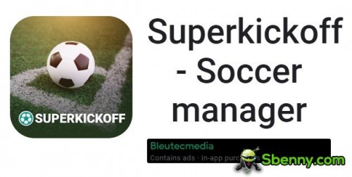 Superkickoff - Gestionnaire de football MOD APK