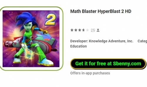 Télécharger Math Blaster HyperBlast 2 HD APK