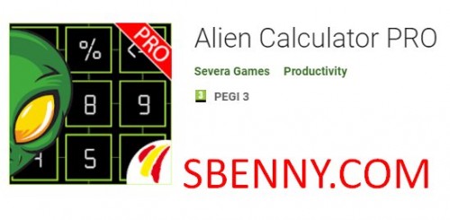 برنامه Alien Calculator PRO APK