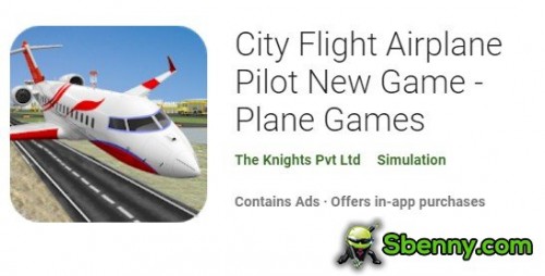 City Flight Airplane Pilot Nuevo juego - Juegos de aviones MOD APK