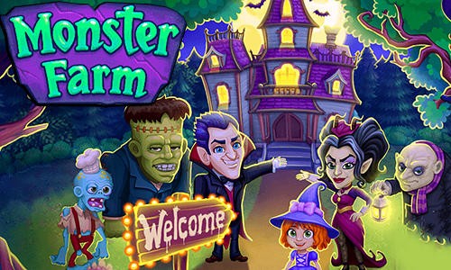 Monster Farm: Juego de Feliz Halloween y Pueblo Fantasma MOD APK