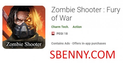 Zombie Shooter : Fury of War MOD APK