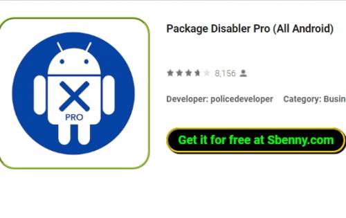 Pakket Disabler Pro (Alle Android)