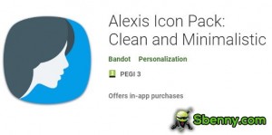 Pakiet ikon Alexis: czysty i minimalistyczny MOD APK