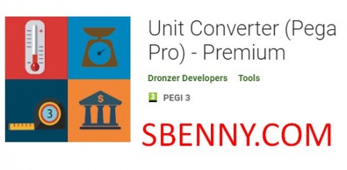 Convertidor de unidades (Pega Pro) - APK Premium