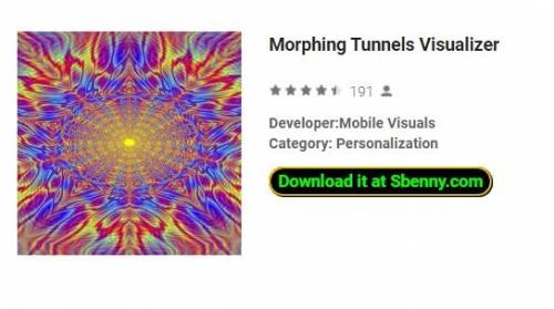 APK של תוכנת Visualizer Tunnels Morphing