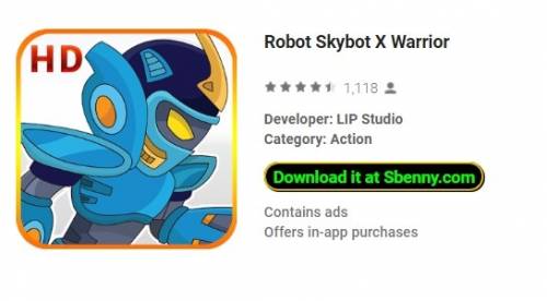 Robot Skybot X Warrior MOD APK