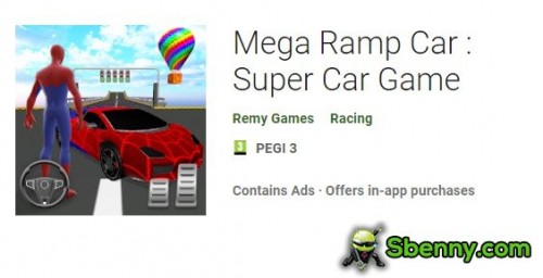 Mega Ramp Car：超级汽车游戏MOD APK
