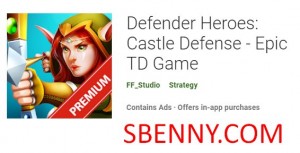 Скачать Defender Heroes: Castle Defense - Epic TD Game APK