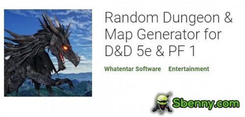 Dungeon Random & Map Generator għal D&D 5e & PF 1