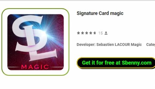 Signature Card magic MOD APK
